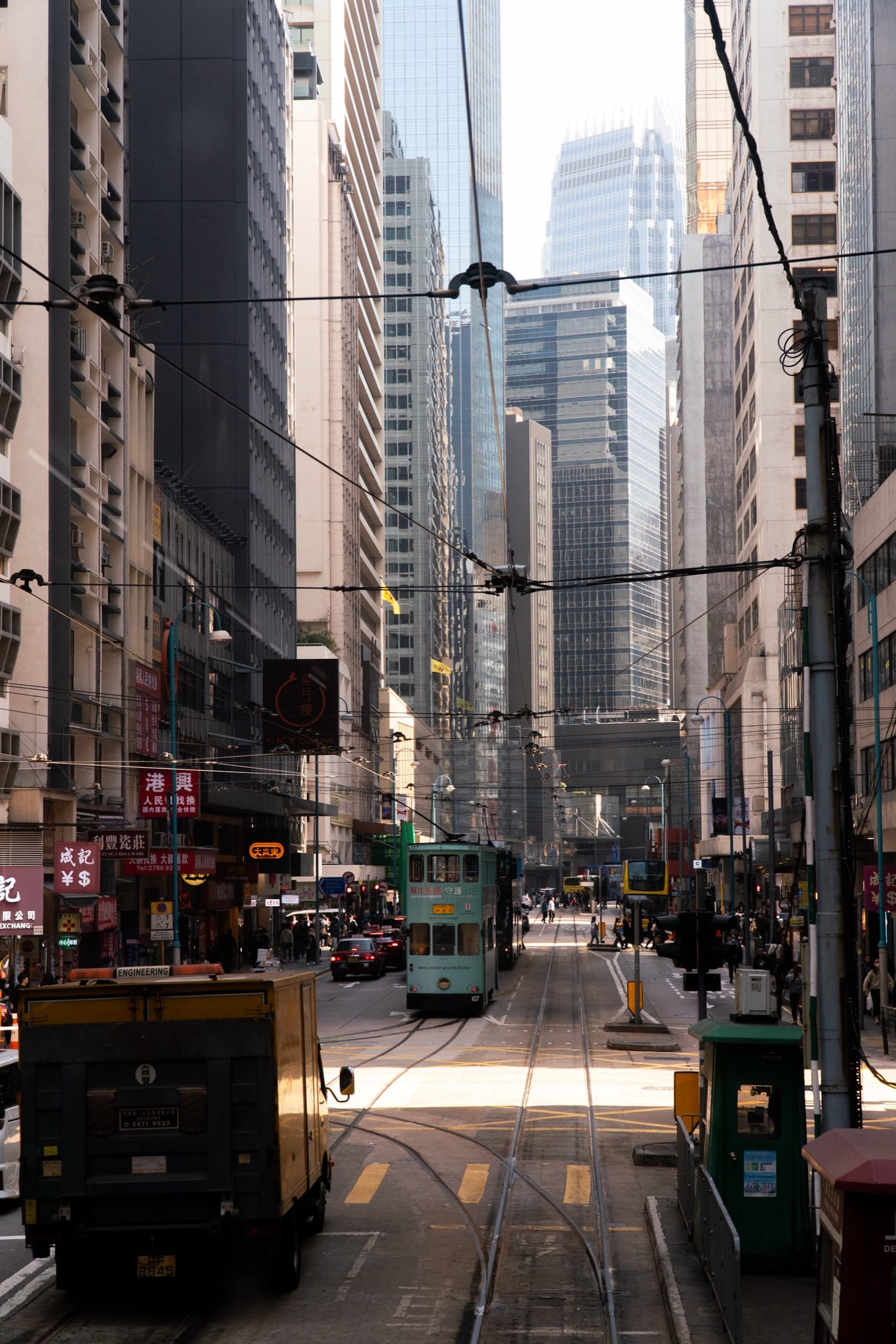 Evening light over Kennedy Town, Hong Kong