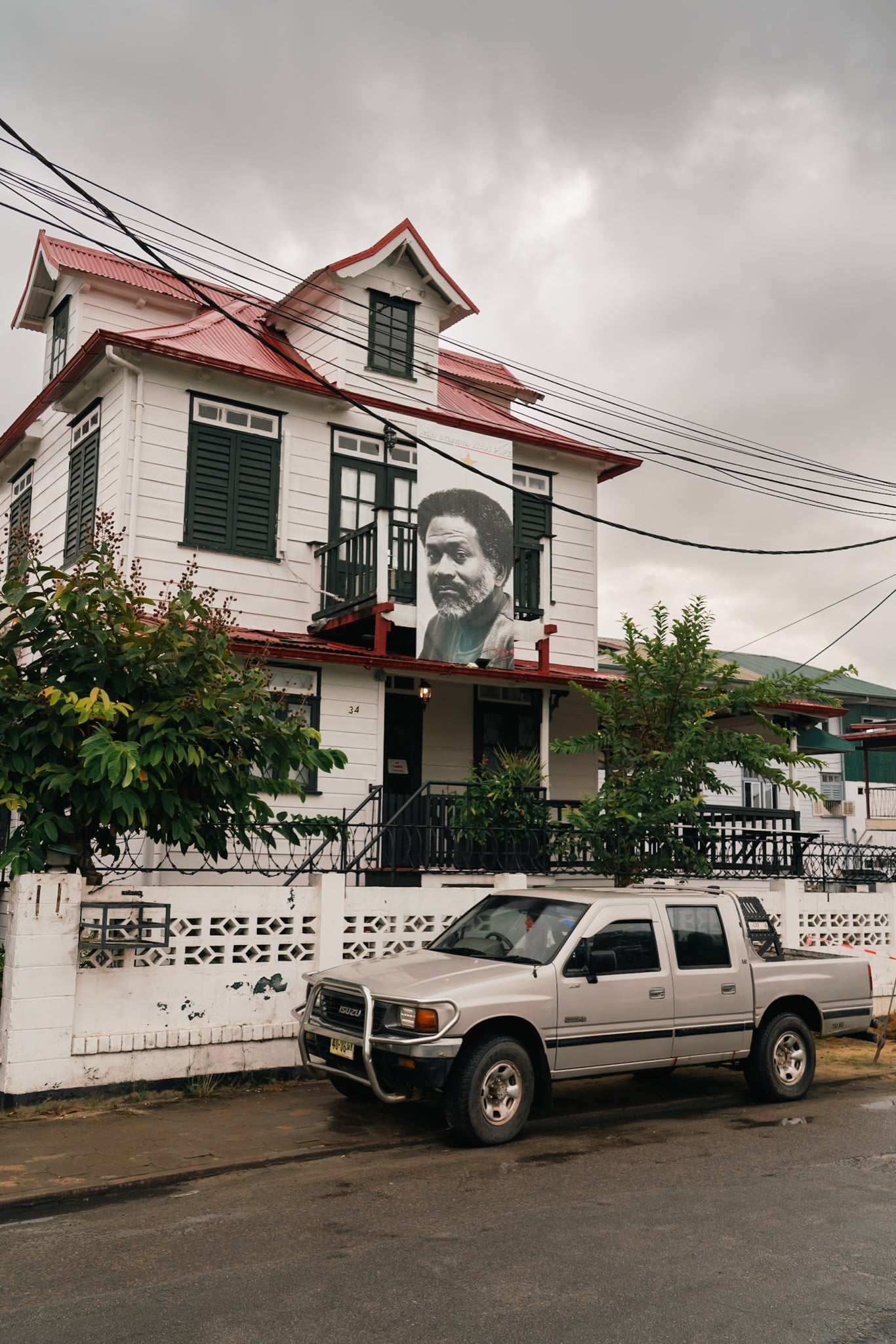 A corner of colonial Paramaribo