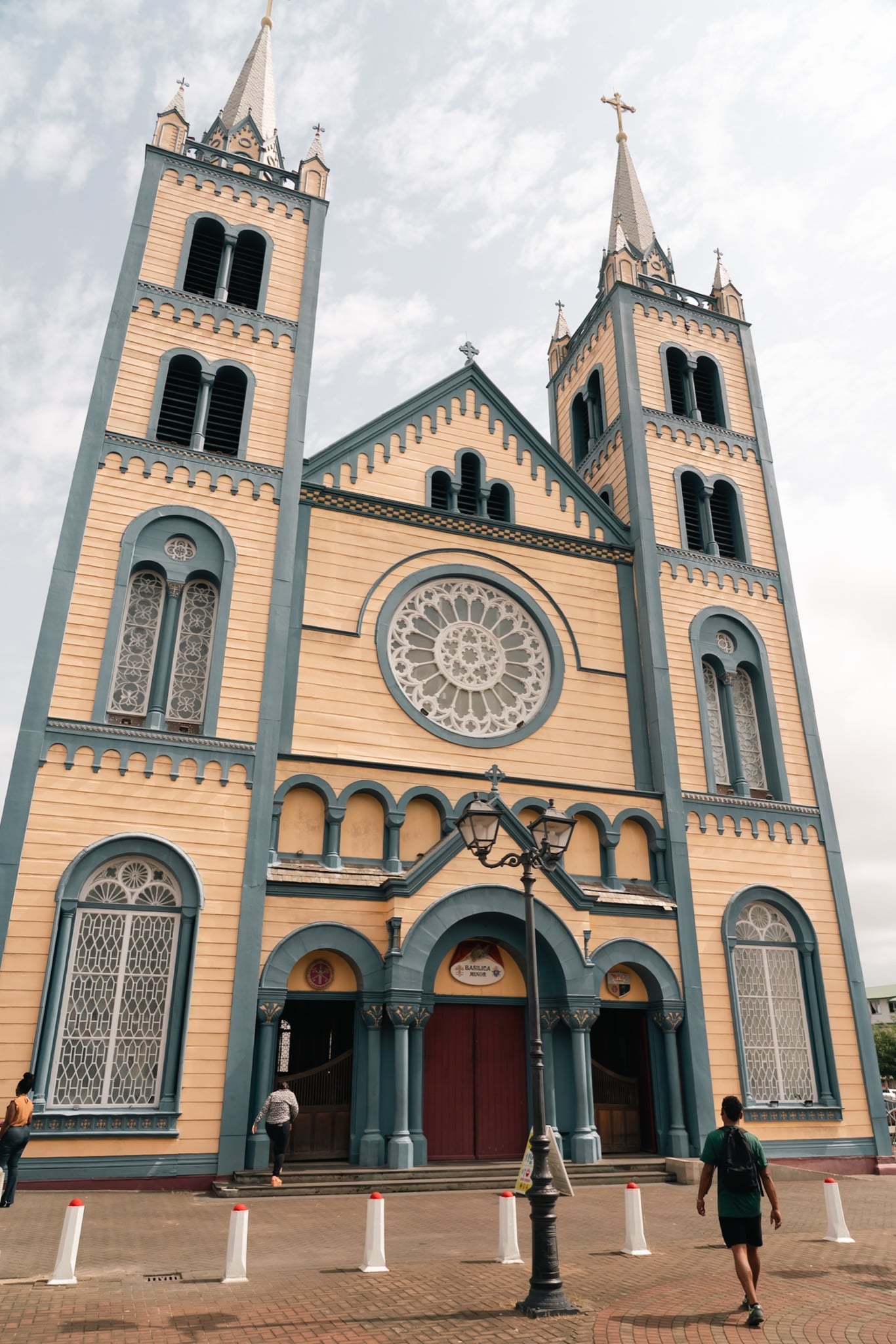 The Sts. Peter and Paul Basilica, a wooden cathedral in Paramaribo