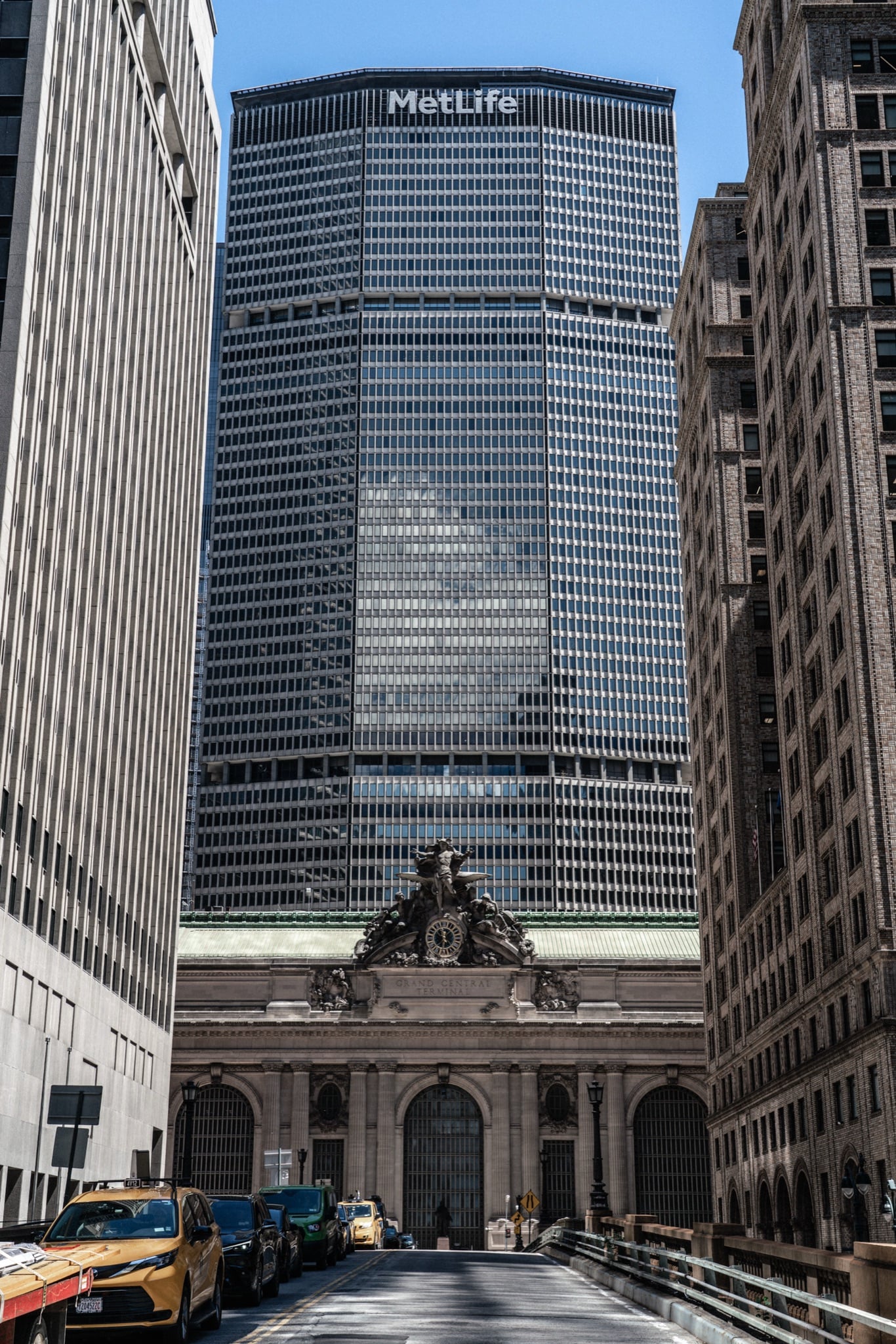 Light pouring through Grand Central's tall windows